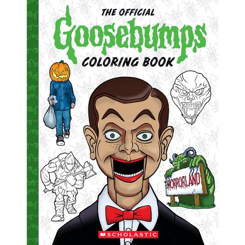 Goosebumps: The Official Coloring Book - By Jenna Ballard