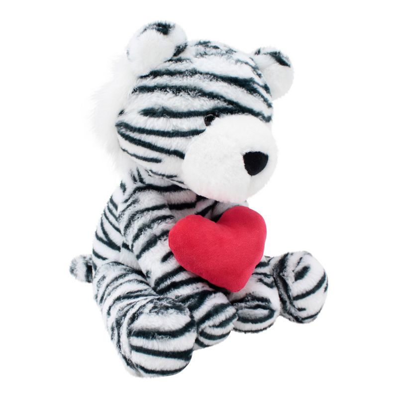 Animal Adventure Wild Abouts White Tiger Stuffed Animal, 3 of 7