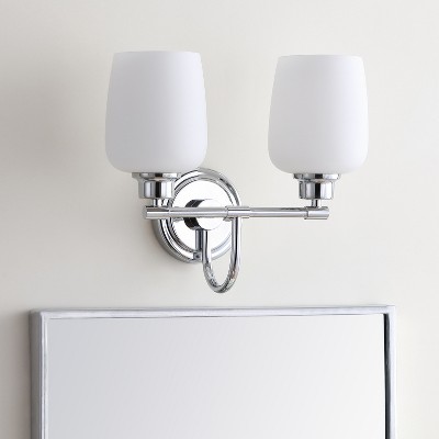 Contemporary Chrome 13'' Modern Bathroom Vanity Sconce
