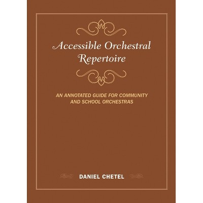 Accessible Orchestral Repertoire - (Music Finders) Annotated by  Daniel Chetel (Hardcover)