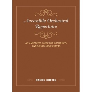 Accessible Orchestral Repertoire - (Music Finders) Annotated by  Daniel Chetel (Hardcover) - 1 of 1