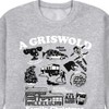 Men's - National Lampoon - Christmas Vacation Jolliest Bunch Icons Graphic Fleece Sweatshirt - 2 of 4