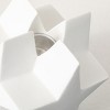 Sullivans Star Single Taper Holder White 4"H Ceramic - image 2 of 3