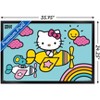 Trends International Hello Kitty: 19 Pink - Airplane Framed Wall Poster Prints - 3 of 4