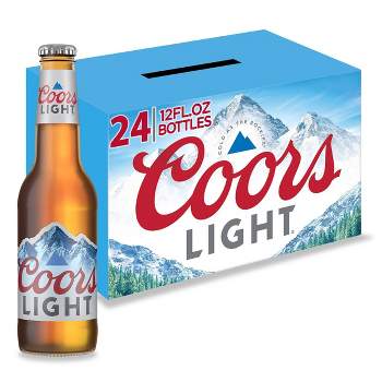Coors Light Beer - 24pk/12 fl oz Bottles