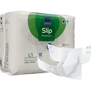 Abena Slip, Premium Incontinence Briefs, Level 1 Lighter Absorbency (Medium To XX Large Sizes) - 1 of 3
