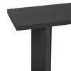 NicBex Unique Stylish Console Table with Geometric Legs,Pine Veneer Entryway Table,Foyer Table for Entryway,Hallway,Living Room,Dining Room - 4 of 4