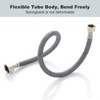 WOWOW 3/8 in. Compression x 1/2 in. FIP x in. Braided nylon Faucet Connector - 4 of 4