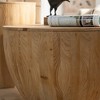 Anybear 31.50" Vintage Style Bucket Shaped Coffee Table - 4 of 4
