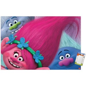 Trends International Trolls - Hair Unframed Wall Poster Prints - 1 of 4