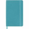 Moleskine Classic Notebook, Soft Cover, Large (5 in. x 8.25 in.) Ruled/Lined, Reef Blue, 192 pages - 3 of 3