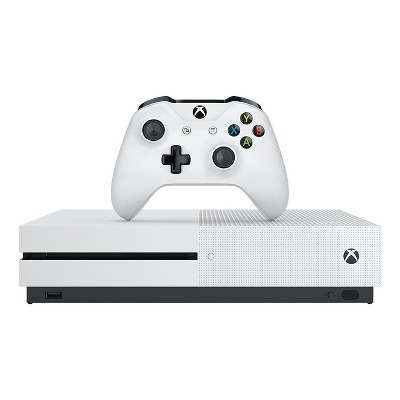Microsoft Xbox One S 1Tb Console With Wireless Controller 4K Streaming Ultra Blu-Ray HDR  White Manufacturer Refurbished
