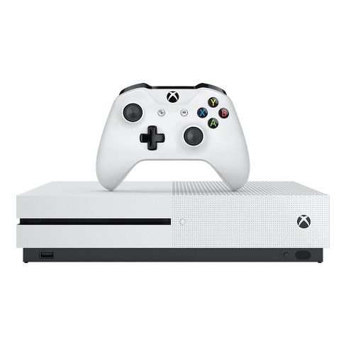 Microsoft Xbox One S 1tb Console With Wireless Controller 4k Streaming  Ultra Blu-ray Hdr White Manufacturer Refurbished : Target