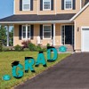 Big Dot of Happiness Teal Graduation Party Yard Signs - Outdoor Lawn Decorations - GRAD - 2 of 4