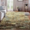 Non-Slip Machine Washable Low Pile Area Rug - Soft Modern Abstract Design for Living Room, Bedroom, Dining Room, Office & Nursery - 2 of 4