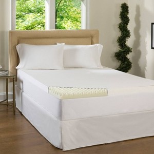 Enhance Highloft 3" Memory Foam Topper White - Future Foam - 1 of 3