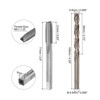 Unique Bargains Cobalt High Speed Steel Straight Flute Twist Drill Bit Tap and Bit Set - 2 of 3