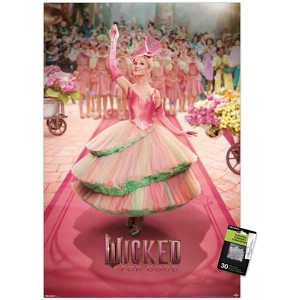Trends International Wicked: For Good (2025) - Glinda Swirl Skirt One Sheet Unframed Wall Poster Prints - 1 of 4