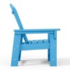 WestinTrends Malibu Kids Outdoor HDPE Adirondack Plastic Patio Chair - 4 of 4