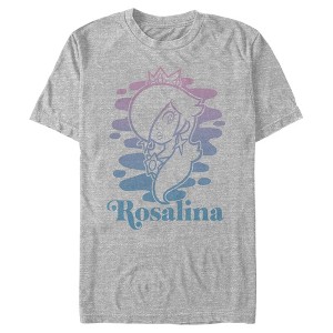 Men's Nintendo Mario Kart Rosalina Gradient T-Shirt - 1 of 4