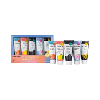 Freeman Fav Five Face Mask Kit - 5pc