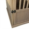 Casual Home Large Wooden Pet Crate Up to 40 lbs Dog House End Table Night Stand - image 4 of 4