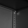 ORRD 70" Steel File Cabinet with Lock, 2 Doors & Adjustable Shelves, Black - 4 of 4