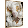Amanti Art Ivory Flowers by Urban Road Canvas Wall Art Print Framed 18 x 24-in. - 3 of 4