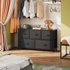 Fabric Dresser for Bedroom, Wide 5-Drawer Chest of Drawers with Storage Organizer Unit - 2 of 4