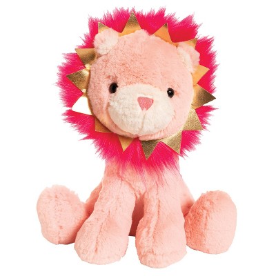 pink lion stuffed animal