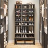 Hommoo Freestanding Storage Rack with 24 Cubbies - 2 of 4