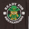 Men's - Garfield - Ready For Shenanigans Patrick's Day Short Sleeve Graphic T-Shirt - 2 of 4
