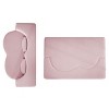 PAGED Modern Floor Sofa with 2 Pillows, Foam-Filled Sleeper Sofa Bed with Teddy Fabric for Living Room, Apartment, No Assembly Required - 3 of 4