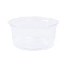 Inno-Pak 12 oz Round Deli Container Recycled Plastic Unprinted - Pack of 50 - 2 of 3