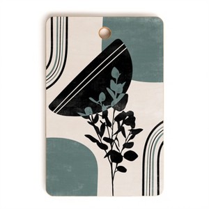 Heather Dutton Eucalyptus Boho Botanical Rectangle Cutting Board - Deny Designs - 1 of 3