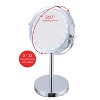ELLE Vanity Mirror with LED Lights in Silver - 2 of 4
