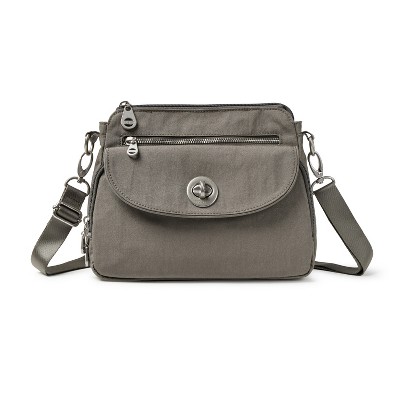 Baggallini Women's Calais Crossbody Bag - Sterling Shimmer : Target