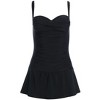VENUS Womens St. Tropez Swim Dress​  -  16, Black Stone - 3 of 3