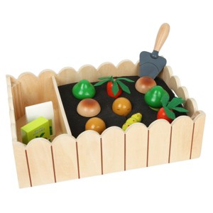 Small Foot Wooden Vegetable Garden Playset with Realistic Tools - 13 Pieces - 1 of 4