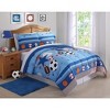 Twin Sports And Stars Kids' Comforter Set - My World - 4 of 4