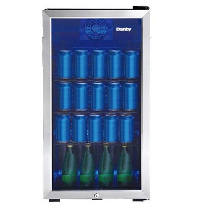 Danby 3.3 cu. Ft. Free-Standing Beverage Center in Stainless
