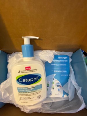 Cetaphil Hydrating Foaming Cream Face Cleanser - 16 Fl Oz : Target