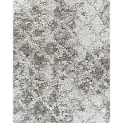 Hauteloom Kilgetty Gray Cloudy Shag Rug