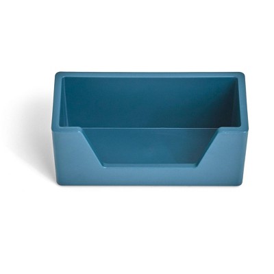 TRU RED Business Card Holder Teal TR55273