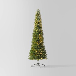Pre-lit Alberta Spruce Artificial Christmas Tree Dual Color LED Lights - Wondershop™ - 1 of 4