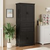 Christopher Knight Home Walter Modern Multi-Functional Storage Cabinet with 2 Drawers and Adjustable Shelves - 3 of 4