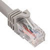 SANOXY Cables and Adapters; 7ft Cat6a 600 MHz UTP Snagless Ethernet Network Patch Cable, Gray - image 2 of 3