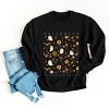 Simply Sage Market Halloween Floral And Ghost Collage Sweatshirt - 3 of 4