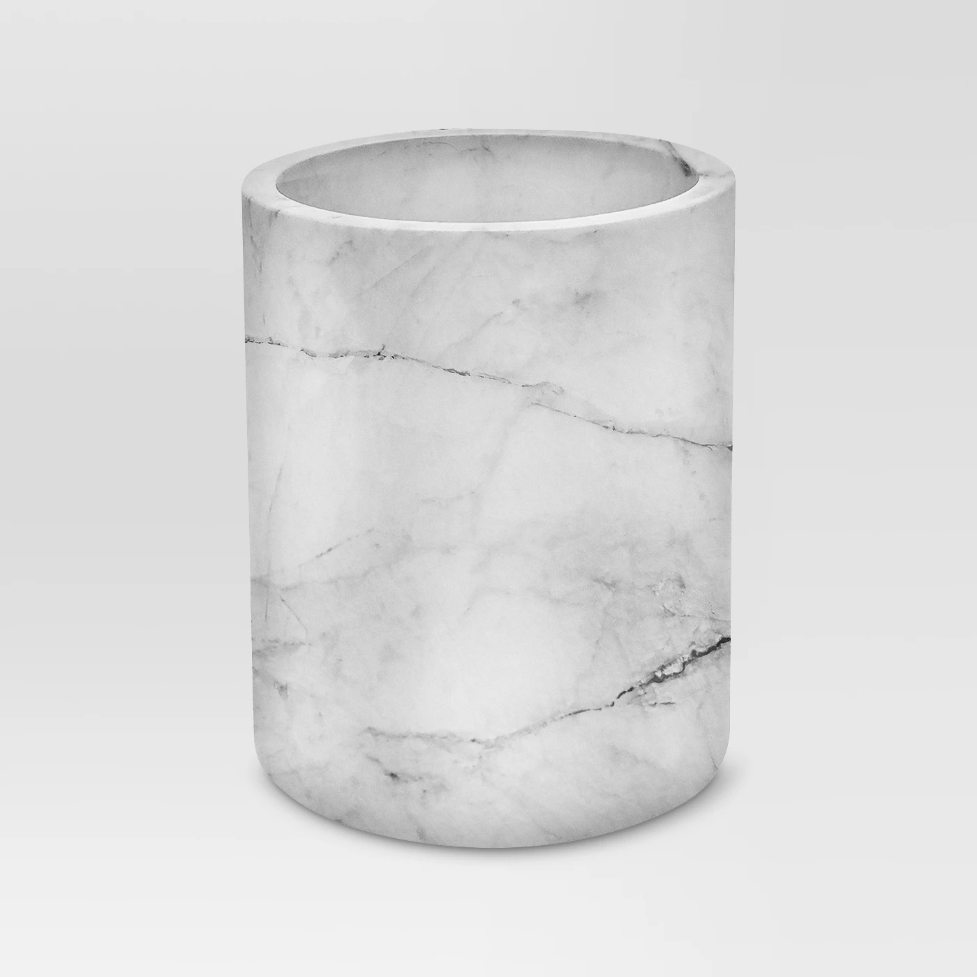 Large Marble Utensil Holder - Threshold. #marble #utensilholders #homedecor