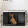 Sweet Jojo Designs Girl Dog Crate Kennel Cover 30in. Vintage Floral Pink Green and Yellow - 2 of 4